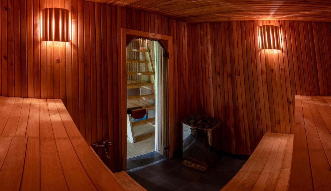 Holiday House With Sauna Цесис Экстерьер фото