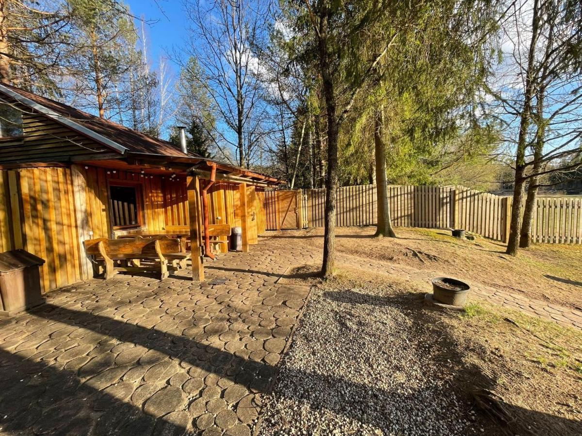 Holiday House With Sauna Цесис Экстерьер фото
